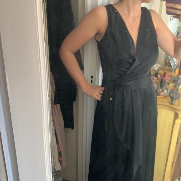 VINTAGE BETSEY JOHNSON BLACK DRESS NWT SIZE M - Picture 8 of 8